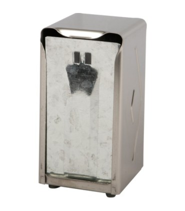 San Jamar Tabletop Tallfold Napkin Dispenser - Chrome
