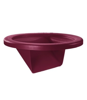 San Jamar Katchall Flatware Retriever - Fits 32/44 Gal Can - Red