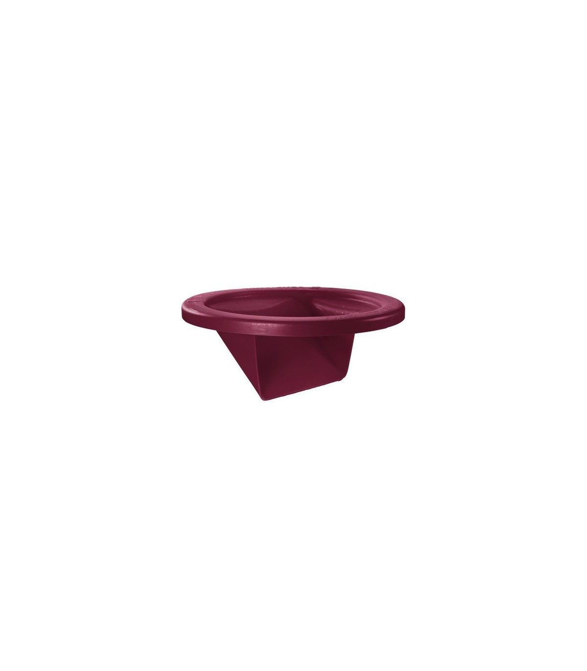 San Jamar Katchall Flatware Retriever - Fits 32/44 Gal Can - Red