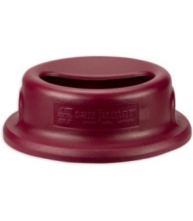 San Jamar Katchall Flatware Retriever - Fits 44 Gal Can - Red