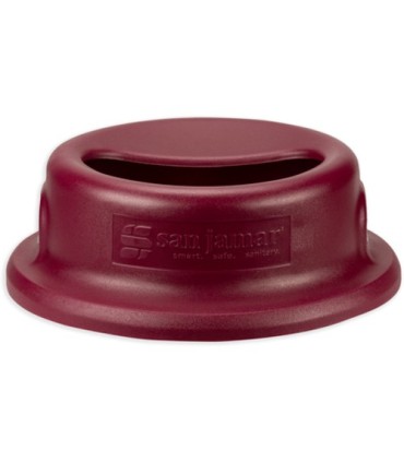 San Jamar Katchall Flatware Retriever - Fits 44 Gal Can - Red