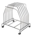 San Jamar Cutting Boards-Kolor-Cut Storage Stand