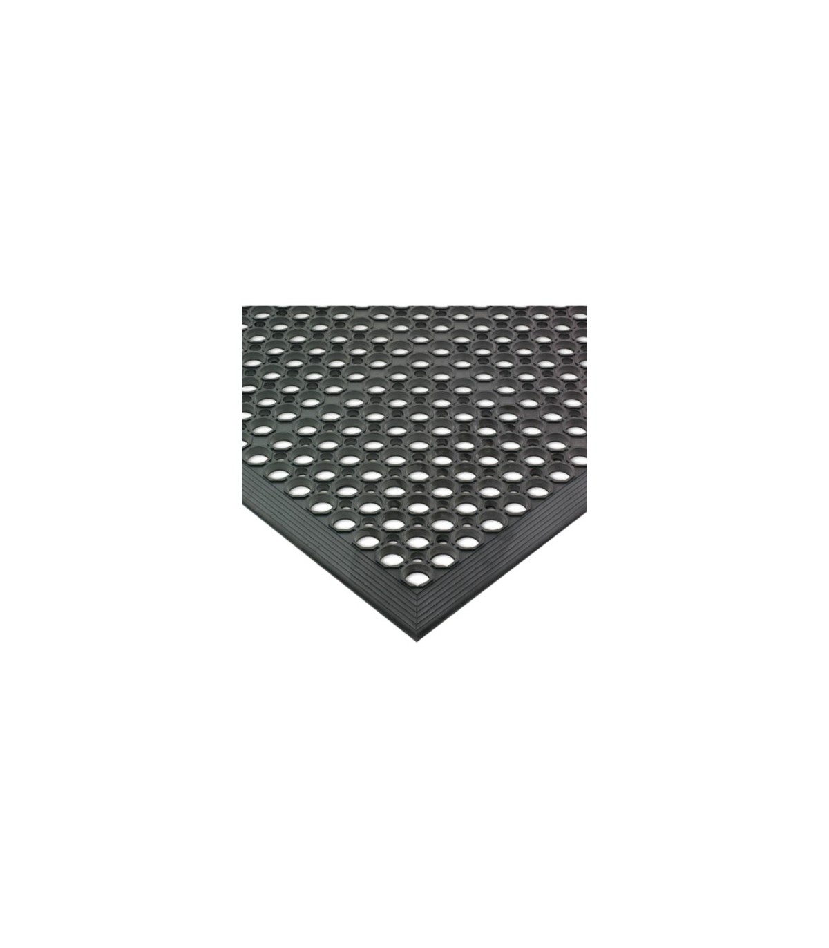 San Jamar EZ Mat - Light Duty-Bagged Mat-3'x5'x.50"- Black