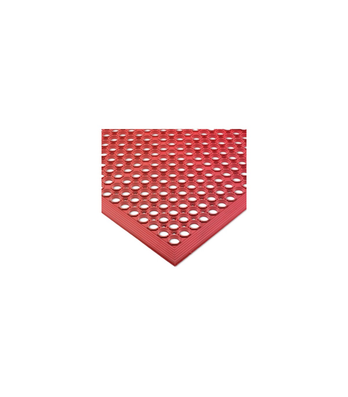 San Jamar EZ Mat - LDuty-Bagged Mat-3'x5 x.50"-Red