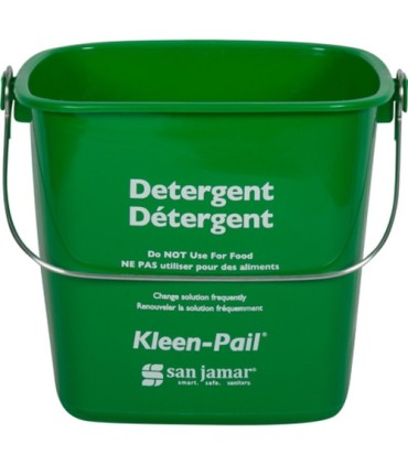 San Jamar OBS: Kleen-Pail 8Qt - Green [KP256GN]