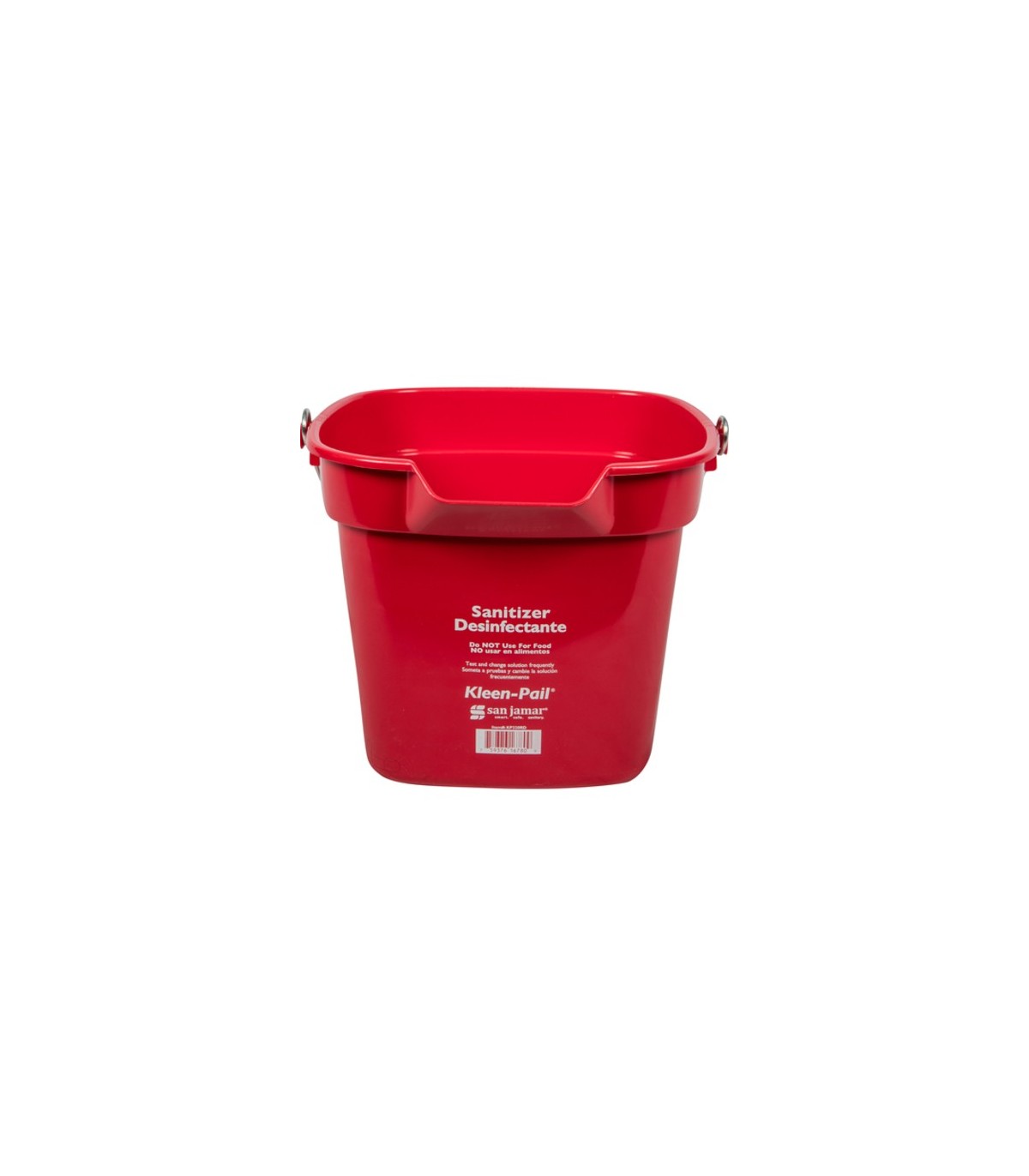 San Jamar OBS: Kleen-Pail 10Qt - Red