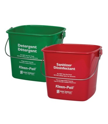 San Jamar OBS: Kleen-Pail 3Qt - Green [KPP97GN]