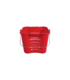 San Jamar Kleen-Pail Pro 6Qt - Red [KP196RD]
