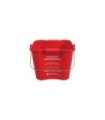 San Jamar Kleen-Pail Pro 6Qt - Red [KP196RD]