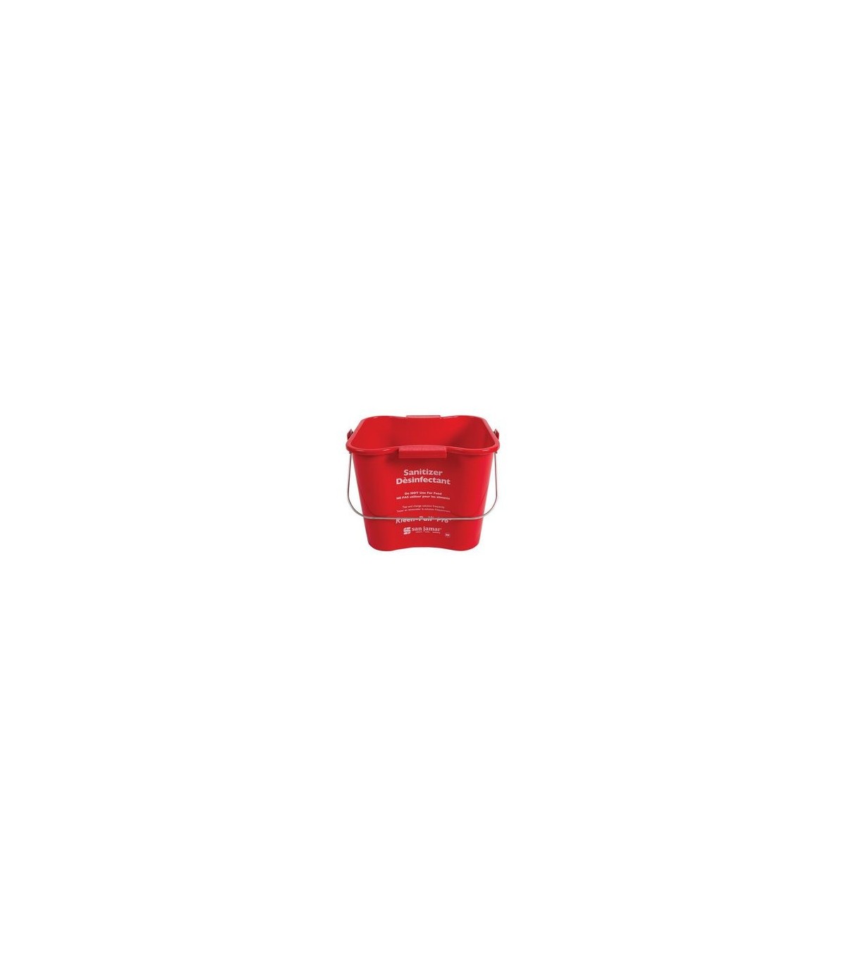 San Jamar Kleen-Pail Pro 6Qt - Red [KP196RD]