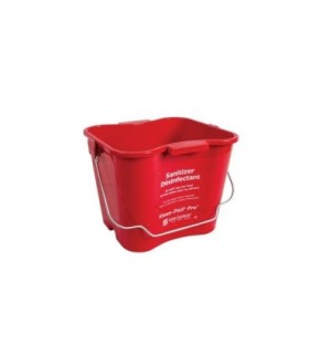 San Jamar Kleen-Pail Pro 8Qt - Red [KP256RD]