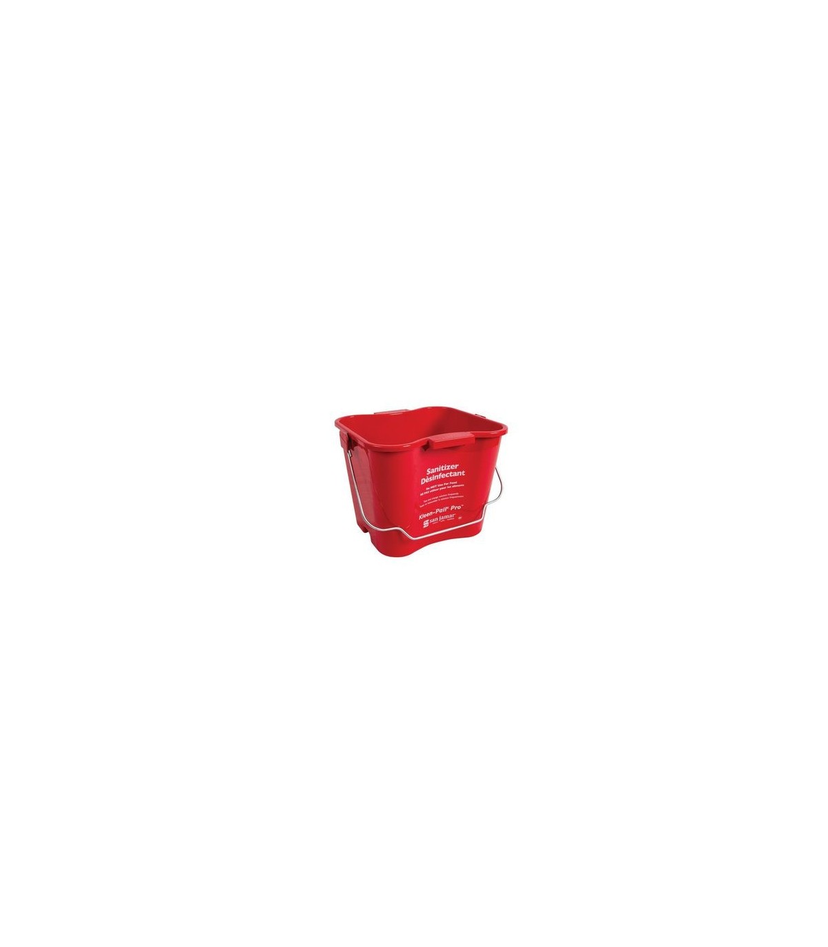 San Jamar Kleen-Pail Pro 8Qt - Red [KP256RD]