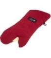 San Jamar Cool Touch Flame Convent. Mitt w/Kevlar- 8"-NSF Listed