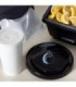 San Jamar Lid/Straw-EZ-Fit In-Counter Lid Dispenser - 24-46oz