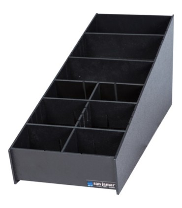 San Jamar Lid/Condiment Organizers-Condiment & Straw Organizer