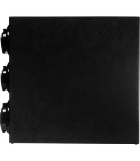 San Jamar Lid/Straw-EZ-Fit System-(2)L2200C (1)L2400C-Black Ring