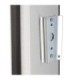 San Jamar Wall Mount Lid Dispenser - Double - 6-24oz