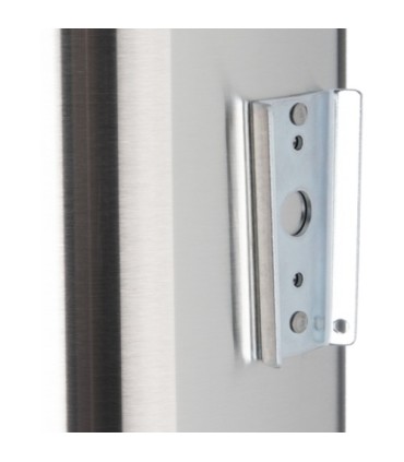 San Jamar Wall Mount Lid Dispenser - Double - 6-24oz