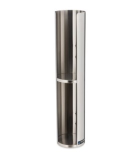 San Jamar Wall Mount Lid Dispenser - Double - 24-46oz