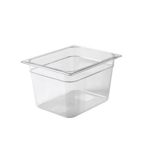 Rubbermaid FG2020981 Final Sale: Food Pan - Cold 1/2 Size - 8" -Clear[126P], Price Per EA - FG2020981 -  - [unit price]