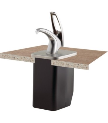 San Jamar FrontlineUniversal In-Counter System Metal Finish Pump