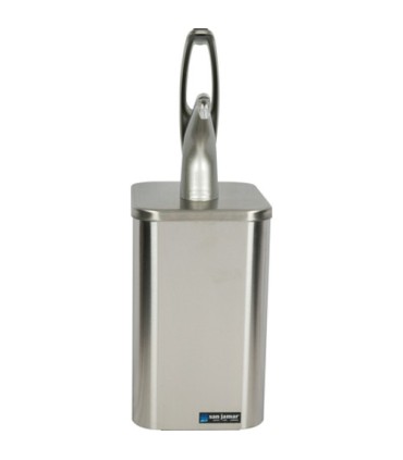 San Jamar FrontlineUniversal In-Counter System-Metal Finish Pump