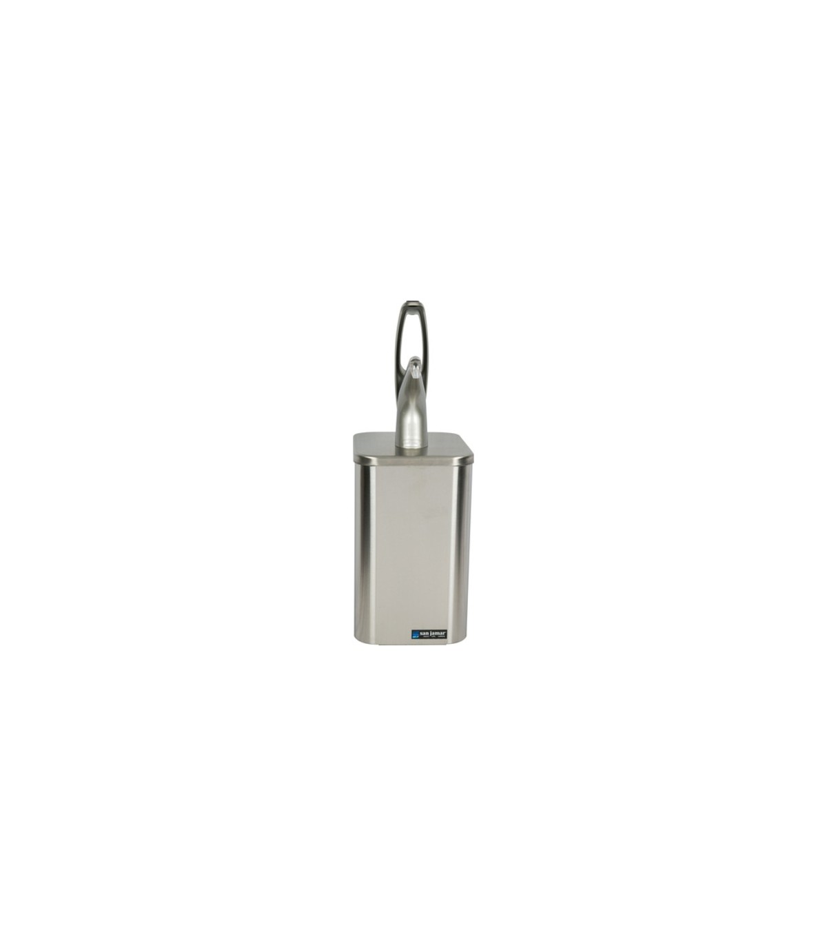 San Jamar FrontlineUniversal In-Counter System-Metal Finish Pump