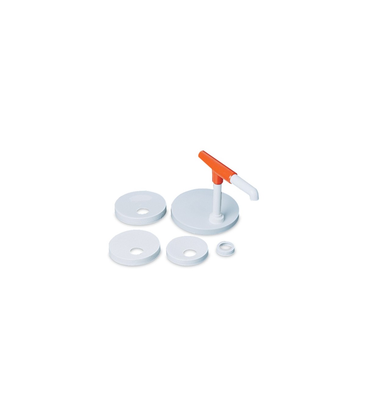 San Jamar Mega Pump Kit w/1 Pump & 5 Cap