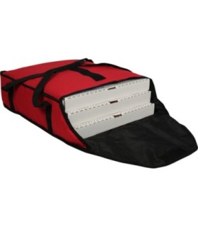San Jamar Pizza Bag 20x18x12" - Red