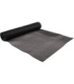 San Jamar Shelf Matting-Poly-Liner Shelf Liner 2' x 10' - Black