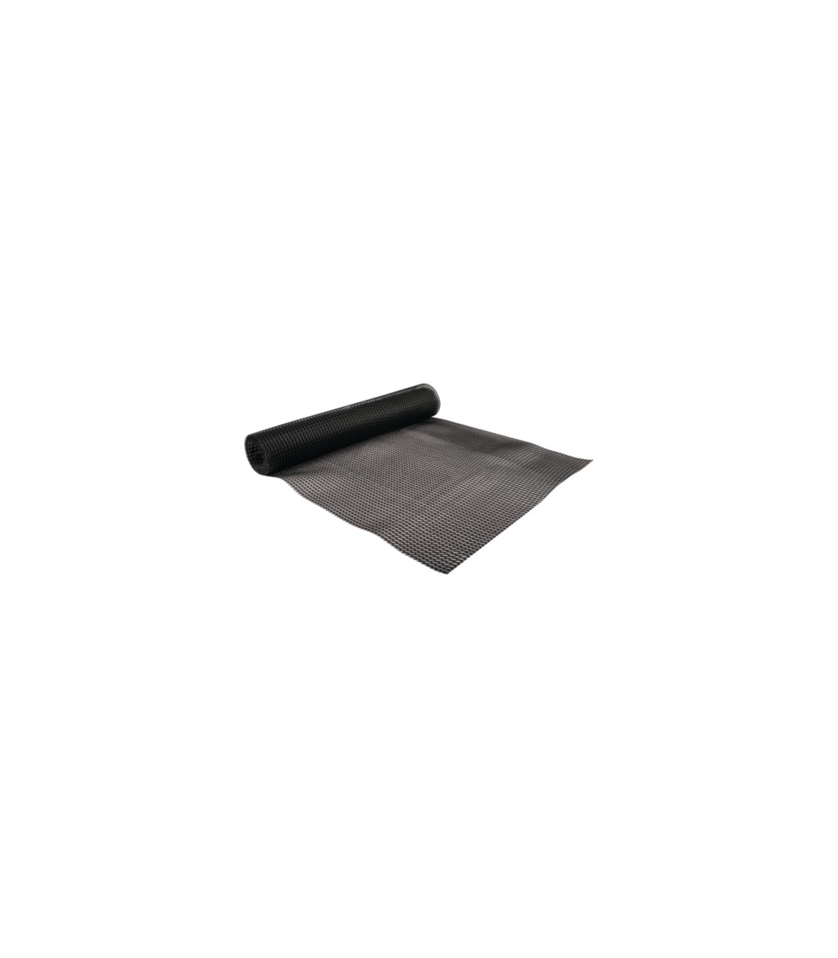 San Jamar Shelf Matting-Poly-Liner Shelf Liner 2' x 10' - Black