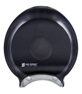 San Jamar Jumbo Bath Tissue - Single 9" JBT - Classic-Black