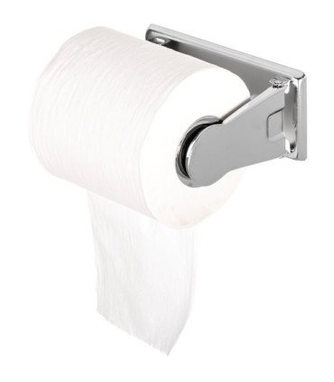 San Jamar Standard Locking Toilet Tissue Single Roll - Chrome