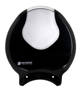 San Jamar Single 9" JBT - Summit - Black/Stainless Look