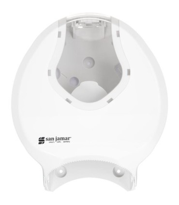 San Jamar Single 9" JBT - Summit - White/Clear
