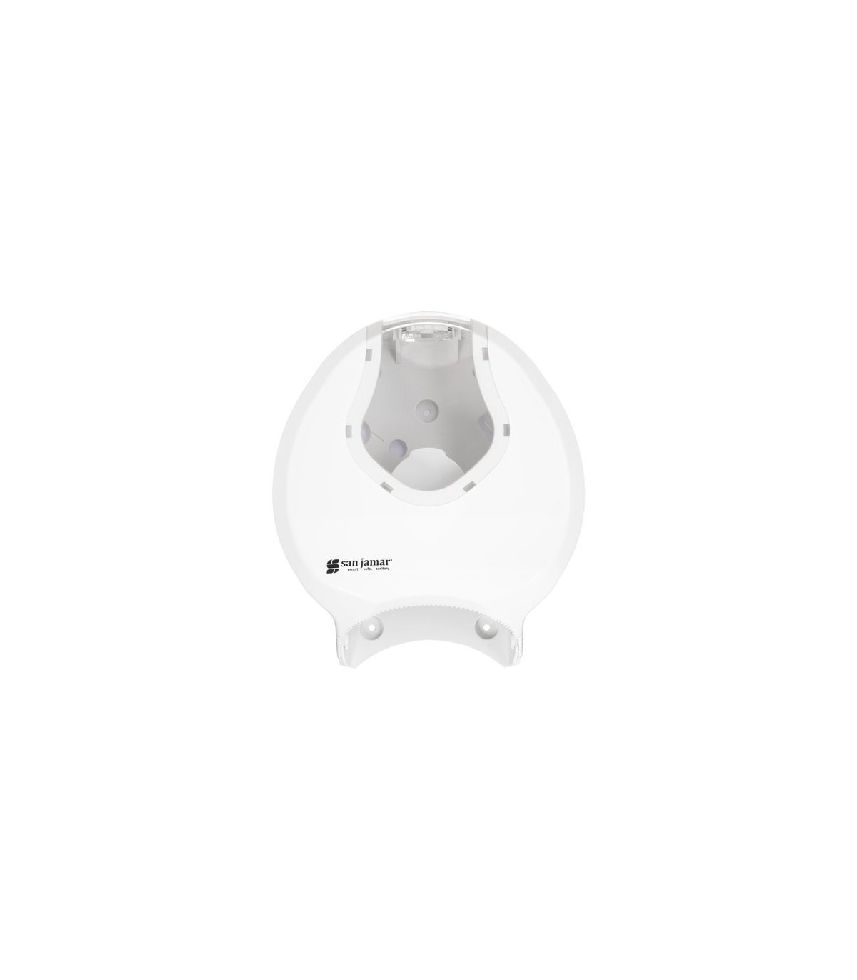 San Jamar Single 9" JBT - Summit - White/Clear