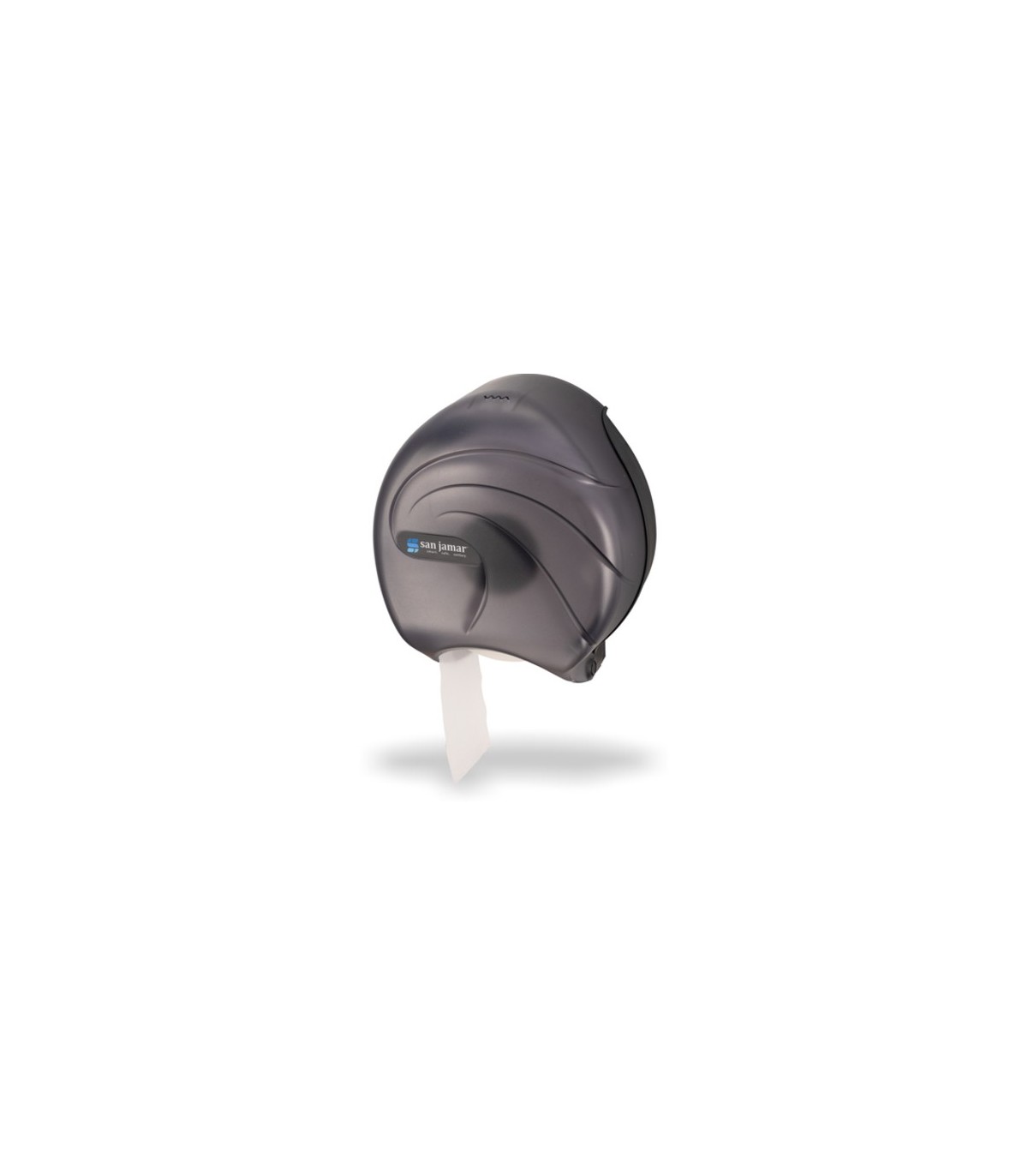 San Jamar Jumbo Tissue Dispenser-Single 9" JBT-Oceans-Black