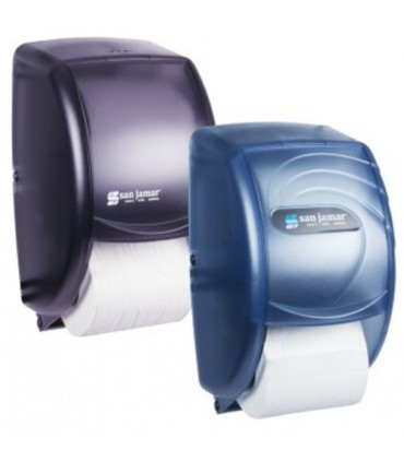 San Jamar Duett Standard Bath Tissue - Classic - Black
