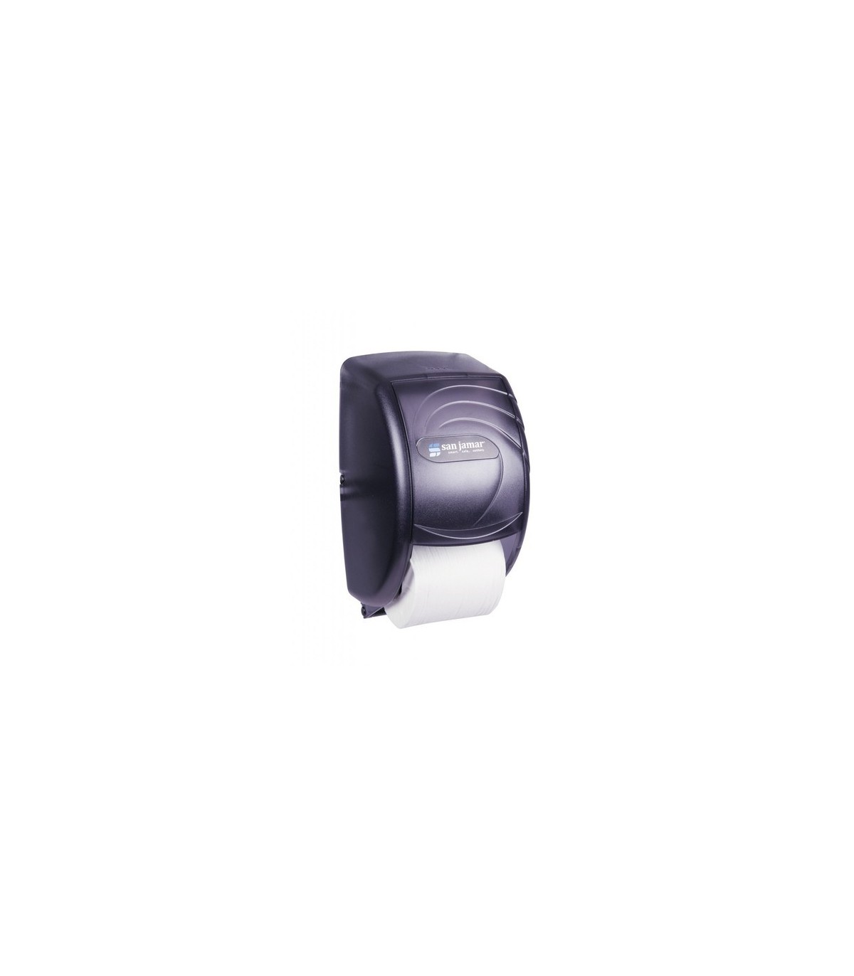 San Jamar Duett Standard Bath Tissue - Oceans - Black