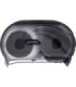 San Jamar Standard Bath Tissue-Versatwin - Oceans - Black Pearl