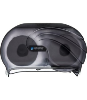 San Jamar Standard Bath Tissue-Versatwin - Oceans - Black Pearl