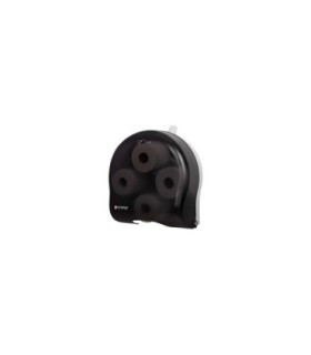 San Jamar Standard Bath Tissue-4 Station Carousel 1.5"Core-Black