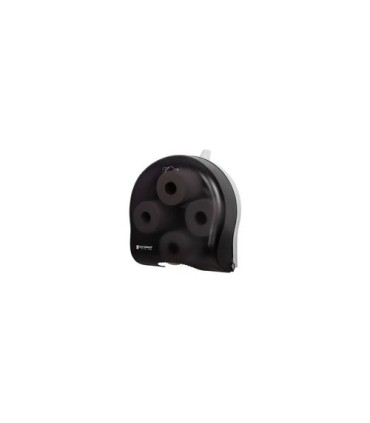 San Jamar Standard Bath Tissue-4 Station Carousel 1.5"Core-Black