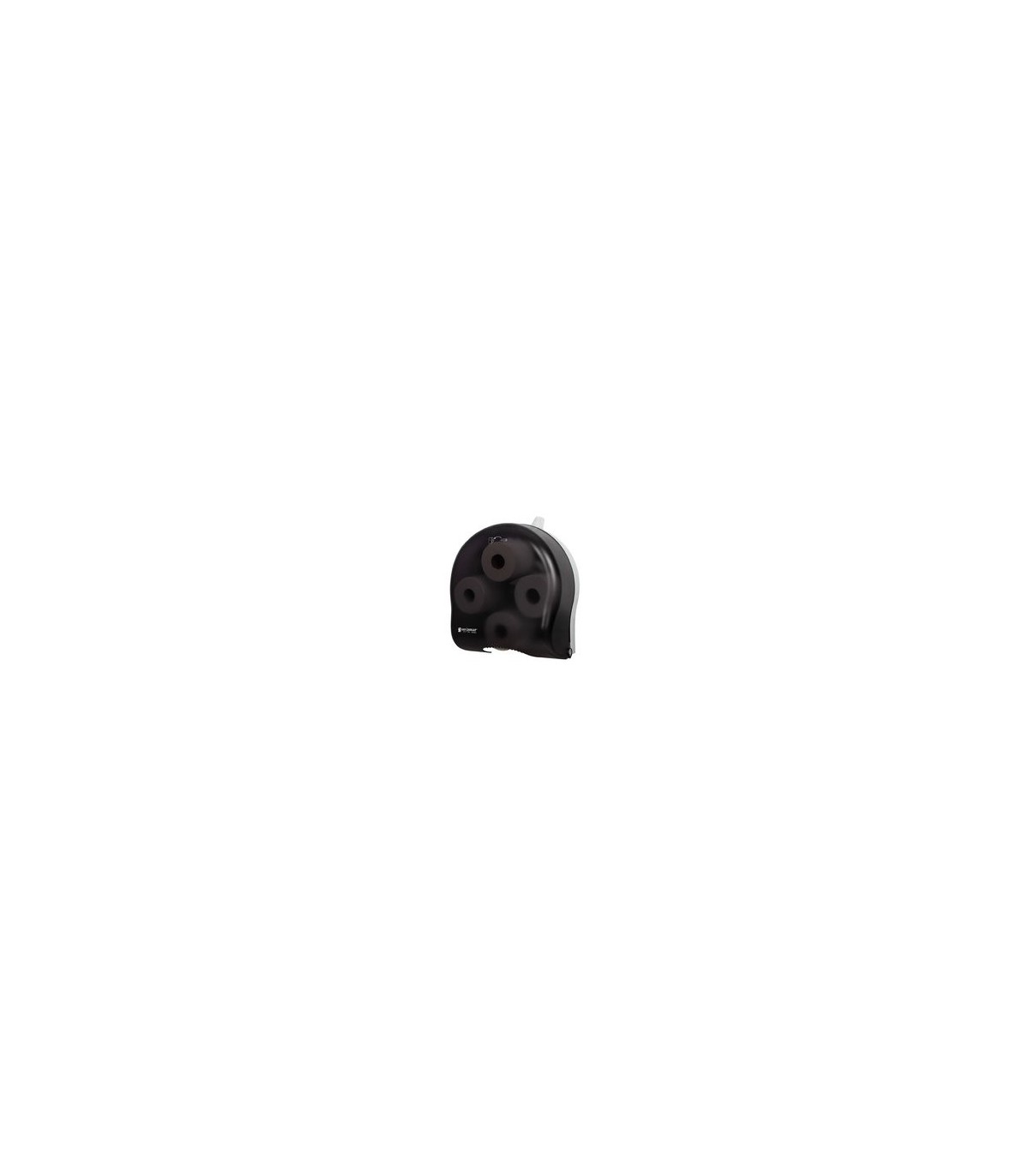 San Jamar Standard Bath Tissue-4 Station Carousel 1.5"Core-Black