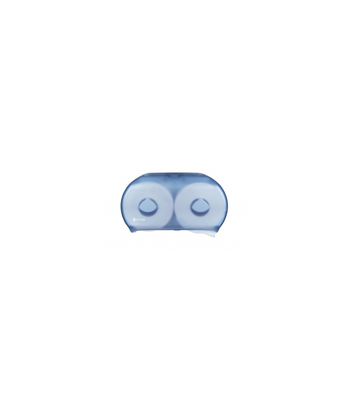 San Jamar Jumbo Tissue Dispenser-Twin 9" JBT-Classic- Blue