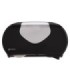 San Jamar Jumbo Tissue Dispenser-Twin 9"JBT-Summit - Black/SSS