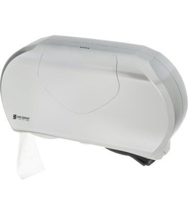 San Jamar Jumbo Tissue Dispenser-Twin 9" JBT - Summit- Stainless