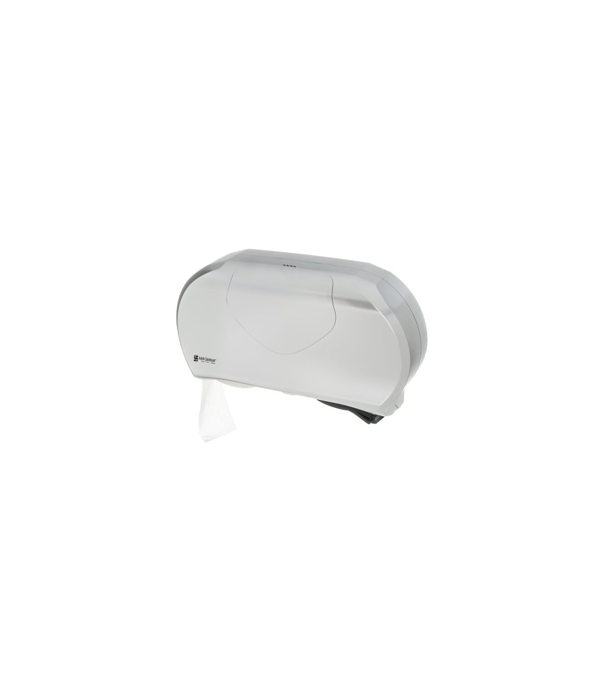 San Jamar Jumbo Tissue Dispenser-Twin 9" JBT - Summit- Stainless