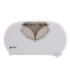 San Jamar Jumbo Tissue Dispenser-Twin 9" JBT -Summit-White/Clear