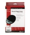 San Jamar Round Digital Scale 11 Lb / 5 Kg - Black